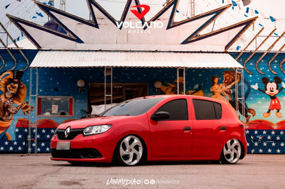 Roda Volcano CONCEPT Aro 17" tala 7" Prata