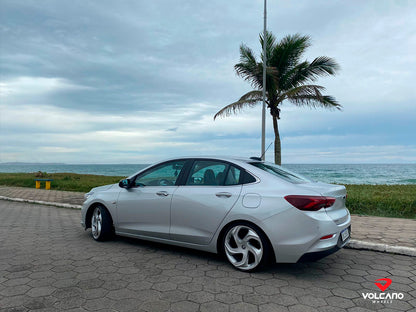 Roda Volcano CONCEPT Aro 17" tala 7" Prata