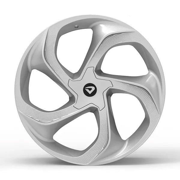 Roda Volcano CONCEPT Aro 20" tala 7,5" Prata