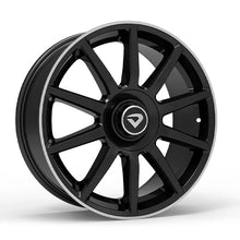 Roda Volcano DAIMLER Aro 17" tala 7" - Preto Diamantado