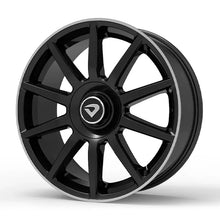 Roda Volcano DAIMLER Aro 17" tala 7" - Preto Diamantado