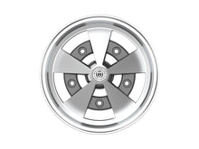 Roda Volcano ESCARABAJO Aro 15" tala 6" Grafite Brilhante Diamantado Fusca Kombi Brasília
