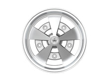 Roda Volcano ESCARABAJO Aro 15" tala 6" Prata Brilhante Diamantado Fusca Kombi Brasília