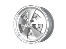 Roda Volcano ESCARABAJO Aro 15" tala 6" Prata Brilhante Diamantado Fusca Kombi Brasília