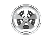 Roda Volcano ESCARABAJO Aro 15" tala 6" Preto Diamantado Fusca Kombi Brasília