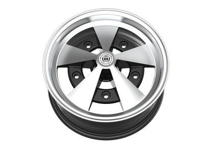 Roda Volcano ESCARABAJO Aro 15" tala 6" Preto Diamantado Fusca Kombi Brasília