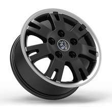 Roda Volcano EUROPA BOXER Aro 16" tala 7" Preto com Borda Diamantada