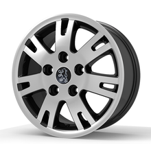 Roda Volcano EUROPA BOXER Aro 16" tala 7" Preto Diamantado