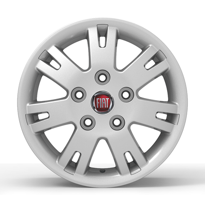 Roda Volcano EUROPA DUCATO Aro 16" tala 7" Prata