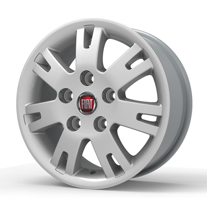 Roda Volcano EUROPA DUCATO Aro 16" tala 7" Prata
