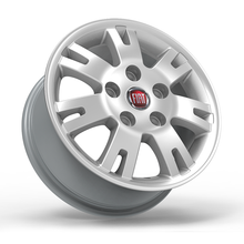Roda Volcano EUROPA DUCATO Aro 16" tala 7" Prata diamantado