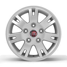 Roda Volcano EUROPA DUCATO Aro 16" tala 7" Prata diamantado