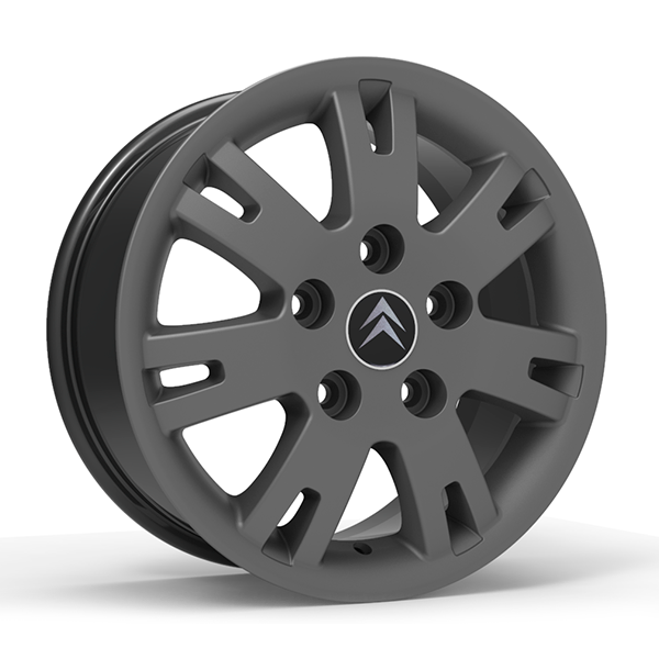 Roda Volcano EUROPA JUMPER Aro 16" tala 7" Grafite Fosco