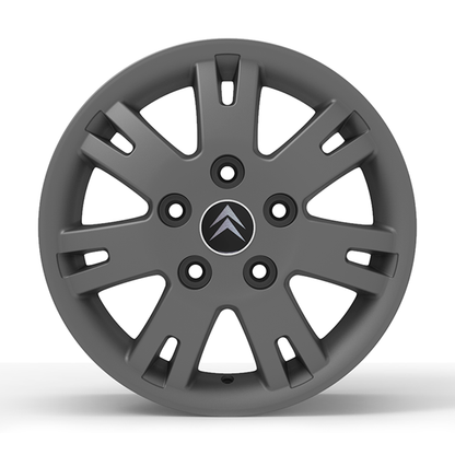 Roda Volcano EUROPA JUMPER Aro 16" tala 7" Grafite Fosco