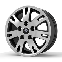 Roda Volcano EUROPA JUMPER Aro 16" tala 7" Preto Diamantado