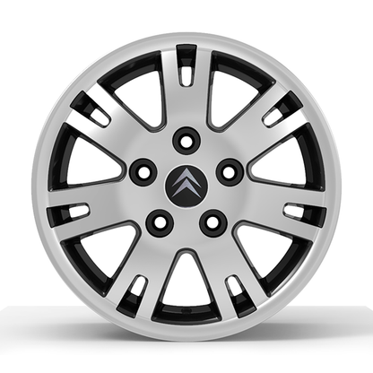 Roda Volcano EUROPA JUMPER Aro 16" tala 7" Preto Diamantado
