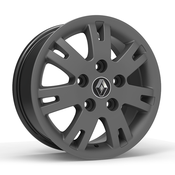 Roda Volcano EUROPA MASTER Aro 16" tala 7" Grafite Fosco