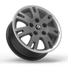 Roda Volcano EUROPA MASTER Aro 16" tala 7" Grafite Fosco Borda Diamantada