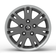 Roda Volcano EUROPA MASTER Aro 16" tala 7" Grafite Fosco Borda Diamantada