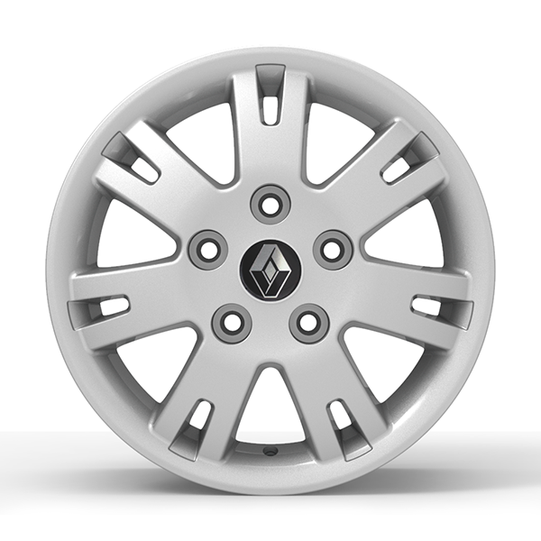 Roda Volcano EUROPA MASTER Aro 16" tala 7" Prata