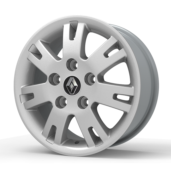 Roda Volcano EUROPA MASTER Aro 16" tala 7" Prata