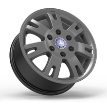 Roda Volcano EUROPA SPRINTER Aro 16" tala 7" Grafite Brilhante