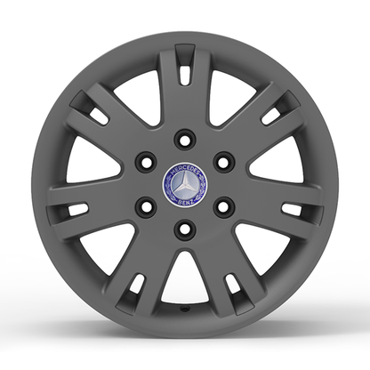 Roda Volcano EUROPA SPRINTER Aro 16" tala 7" Grafite Fosco
