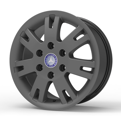 Roda Volcano EUROPA SPRINTER Aro 16" tala 7" Grafite Fosco
