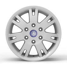 Roda Volcano EUROPA SPRINTER Aro 16" tala 7" Prata