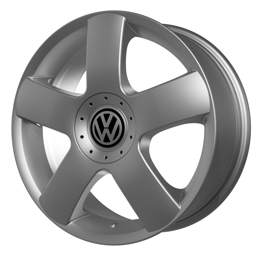 Roda Volcano EVIDENCE Aro 17" tala 6" Prata Brilhante