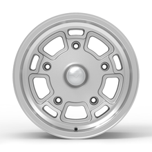 Roda Volcano GERMANY Aro 15" tala 6" Prata diamantado