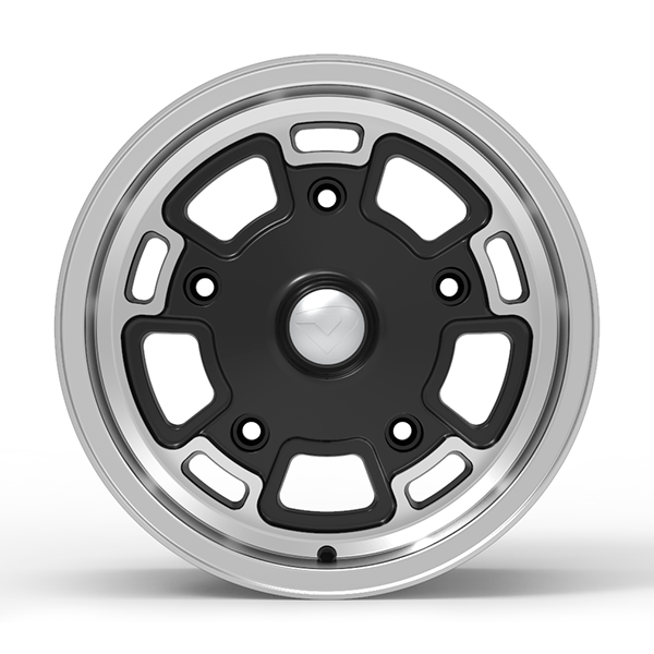 Roda Volcano GERMANY Aro 15" tala 6" Preto Diamantado