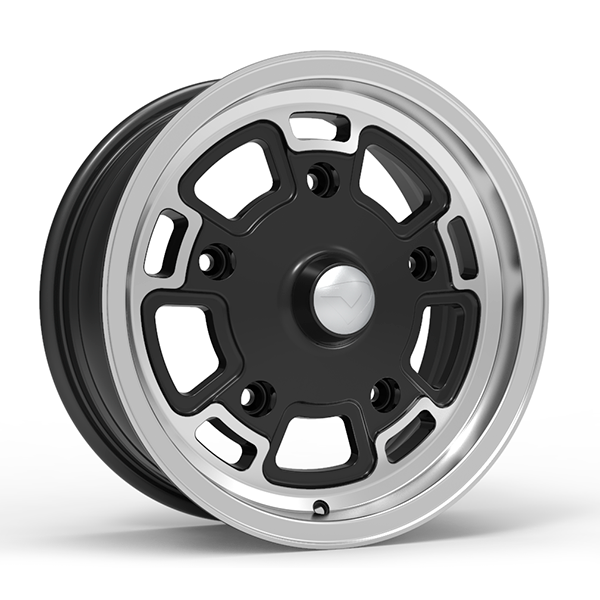 Roda Volcano GERMANY Aro 15" tala 6" Preto Diamantado