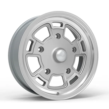 Roda Volcano GERMANY Aro 17" tala 6" Prata diamantado