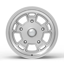 Roda Volcano GERMANY Aro 17" tala 6" Prata diamantado