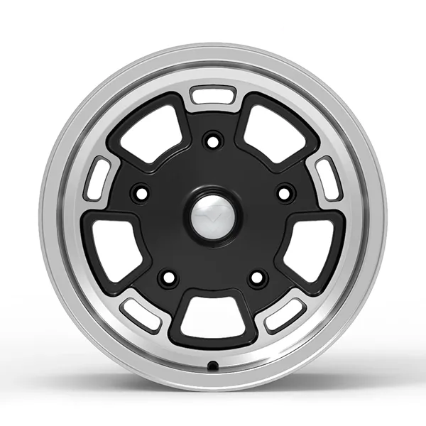 Roda Volcano GERMANY Aro 17" tala 6" Preto Diamantado