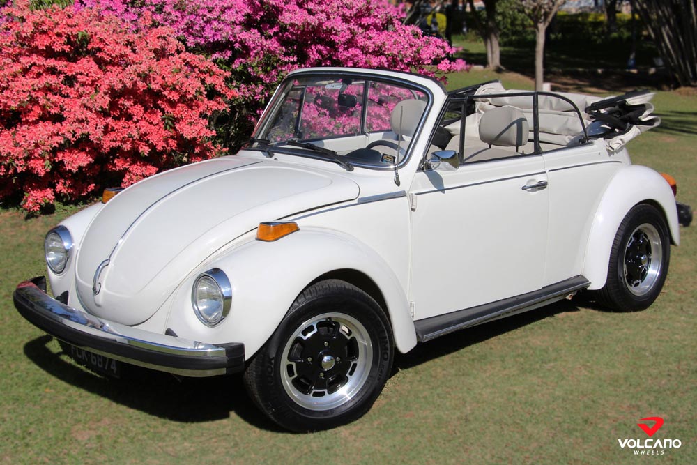 Roda Volcano GERMANY Aro 17" tala 6" Preto Diamantado