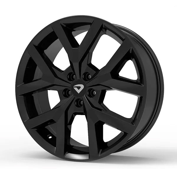 Roda Volcano HIGH LINE Aro 18" tala 7" Preto Brilhante