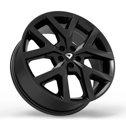 Roda Volcano HIGH LINE Aro 18" tala 7" Preto Brilhante