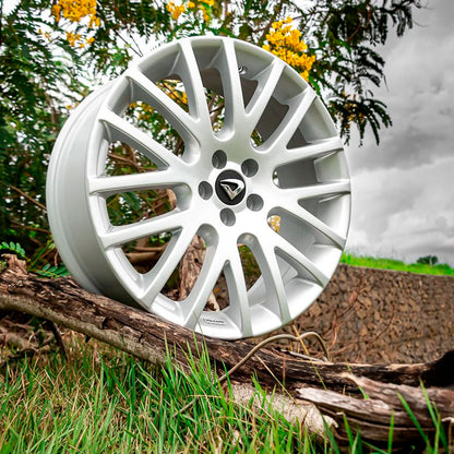 Roda Volcano Limited 18" tala 6" Prata