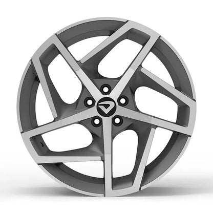 Roda Volcano MARK 8 Aro 18" tala 6" Grafite fosco diamantado