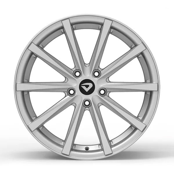 Roda Volcano MÔNACO Aro 18" tala 7" Prata