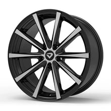 Roda Volcano MÔNACO Aro 18" tala 7" Preto Diamantado