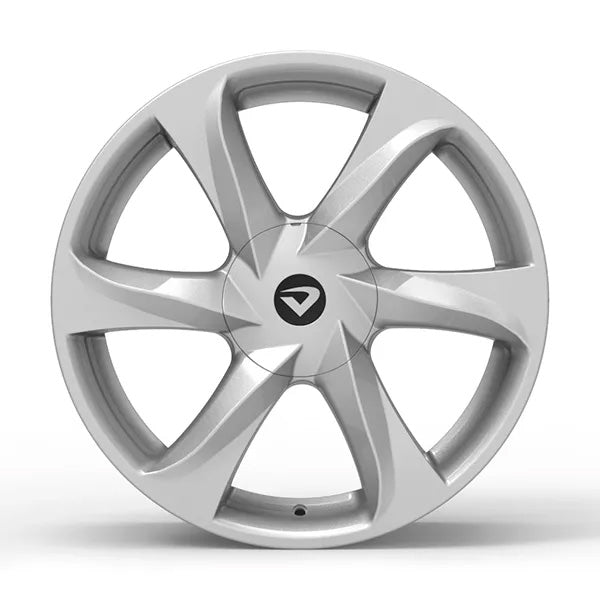 Roda Volcano NEW SANTORINI Aro 17" tala 7" Prata