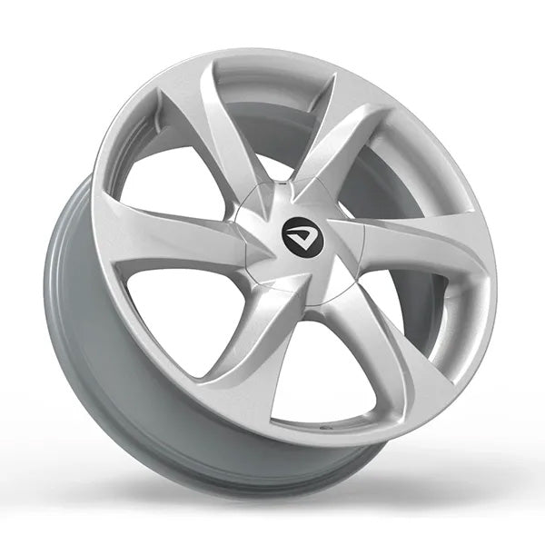 Roda Volcano NEW SANTORINI Aro 17" tala 7" Prata