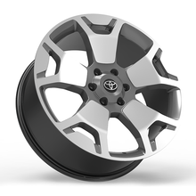 Roda Volcano PLATINUM Aro 22" tala 8,75" Grafite brilhante diamantado