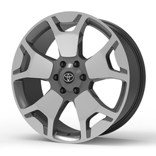 Roda Volcano PLATINUM Aro 22" tala 8,75" Grafite brilhante diamantado