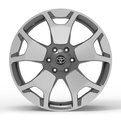 Roda Volcano PLATINUM Aro 22" tala 8,75" Grafite brilhante diamantado