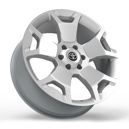 Roda Volcano PLATINUM Aro 22" tala 8,75" Prata Diamantado