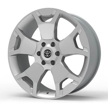 Roda Volcano PLATINUM Aro 22" tala 8,75" Prata Diamantado